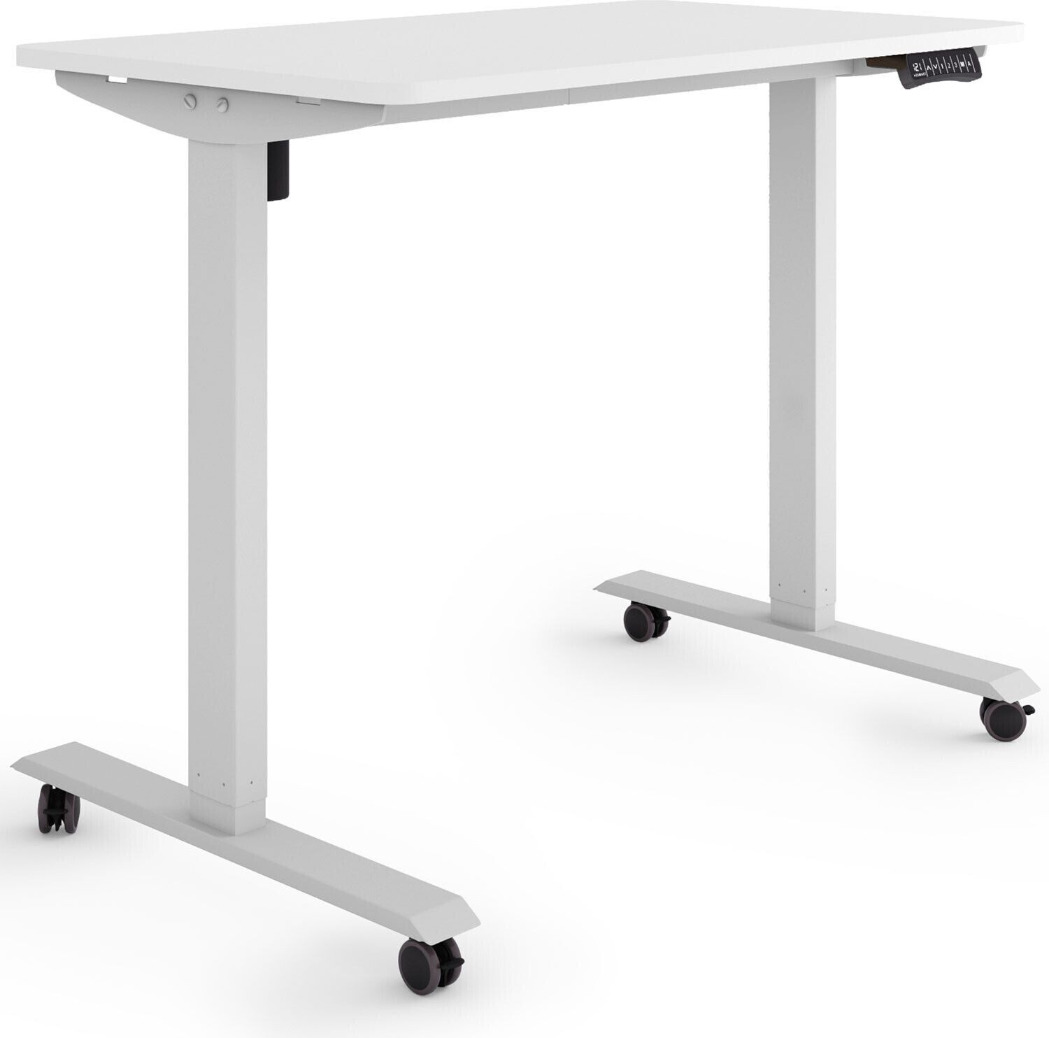 eSmart Germany Stand-sit desk 100x60cm with wheels (ETX-121)