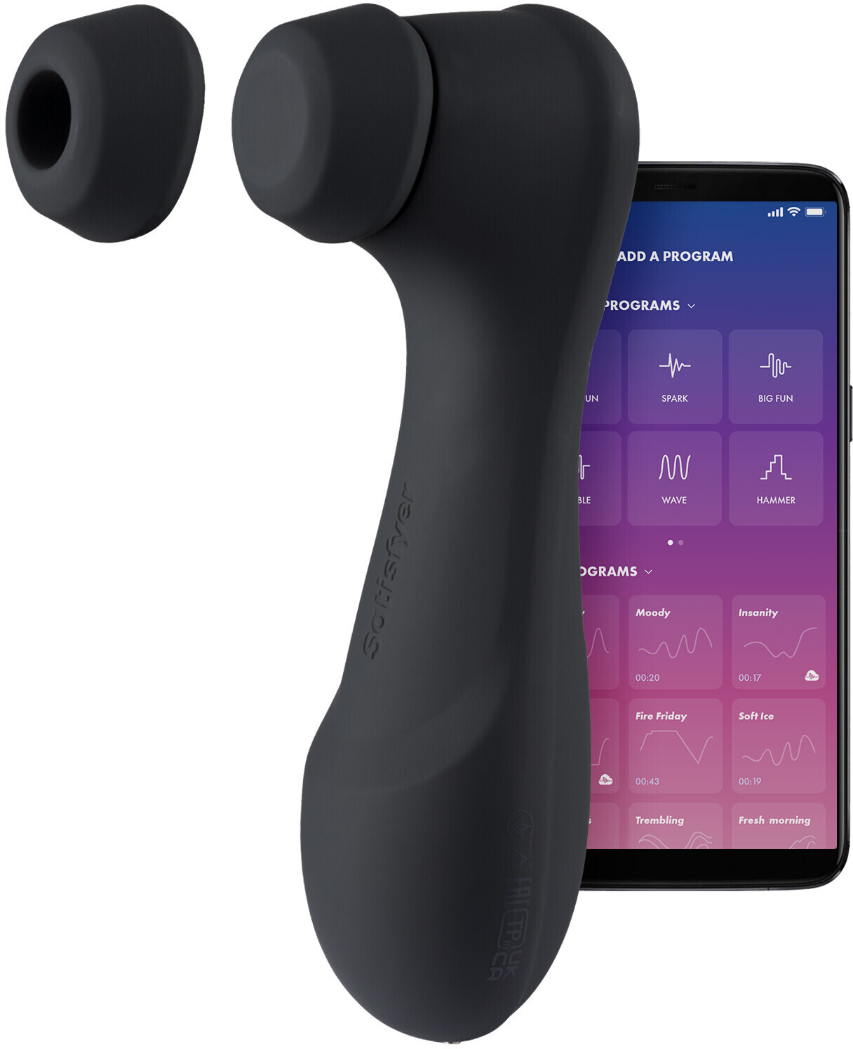 Satisfyer Pro 2 Generation 3 Connect App noir