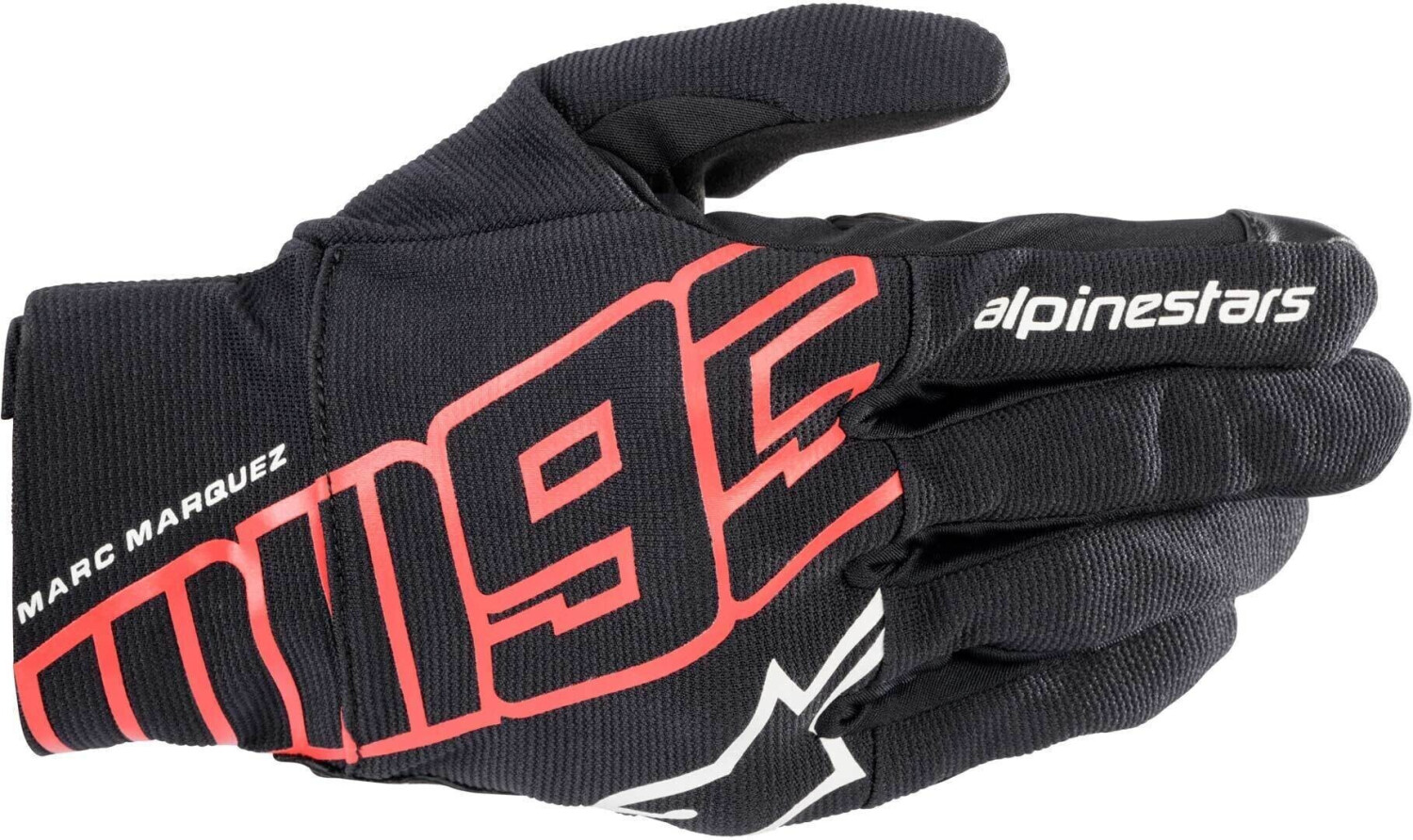 Alpinestars Gants Aragon noir/rouge