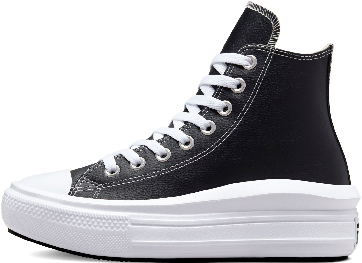 Chuck taylor all star leather platform sales