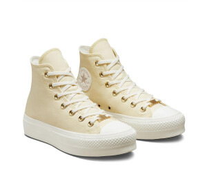 Converse Chuck Taylor All Star Lift High Top Tonal Gold A05198C yellow light old ab 94 90 Preisvergleich bei idealo
