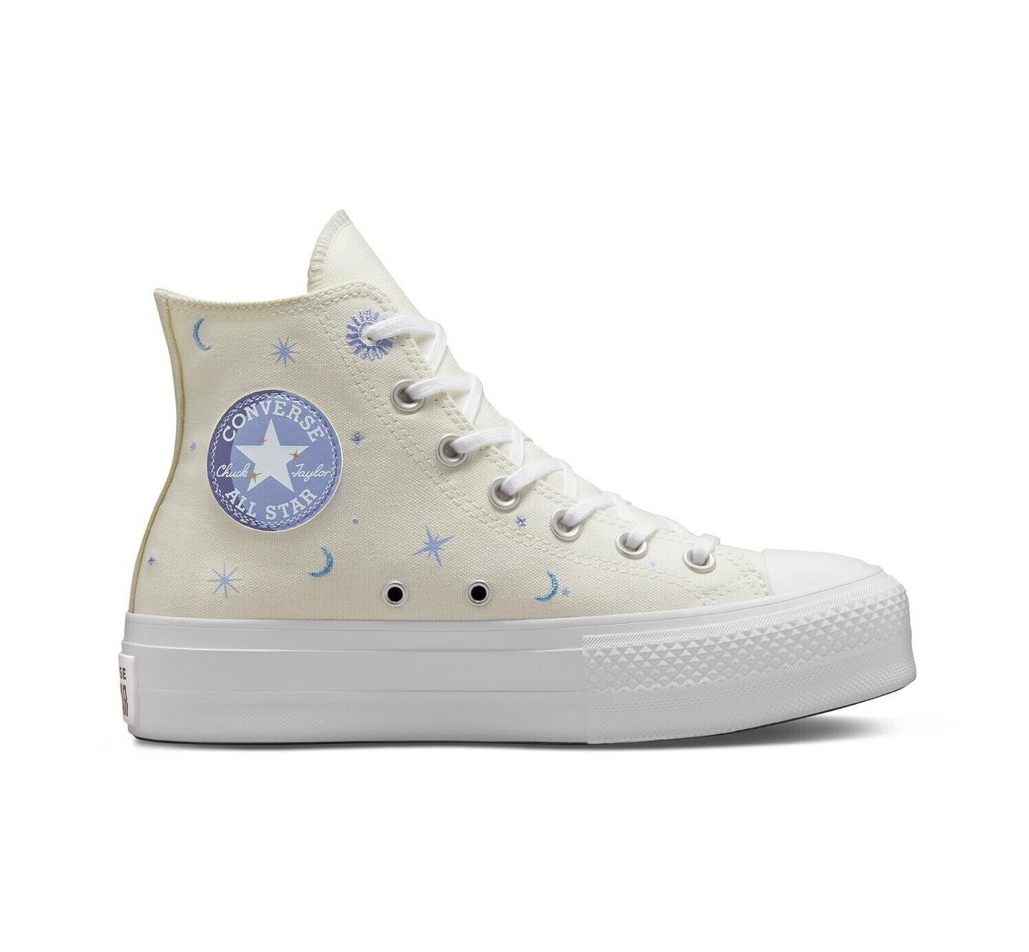 Converse Chuck Taylor All Star Lift High Top Celestial (A02895C) egret/moonrise purple