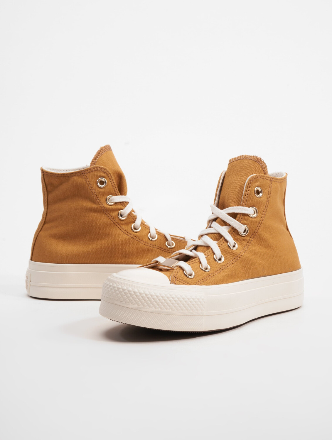 Buy Converse Chuck Taylor All Star Lift High Top Tonal Gold Burnt