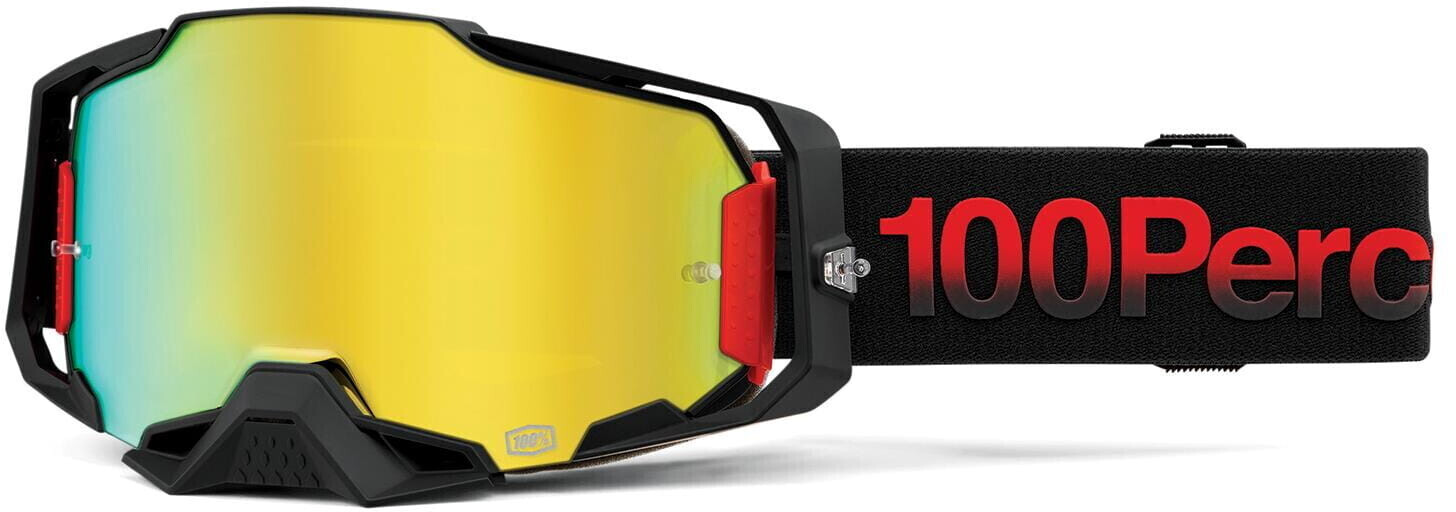 100% Armega Tzar S22 Black/Red