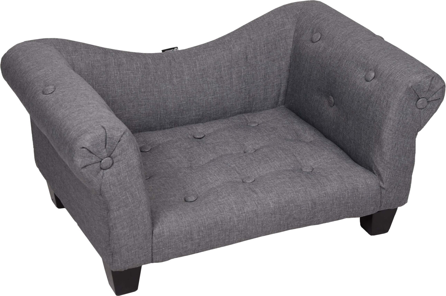 Flamingo Sofa Maximilien gris foncé 71x 45 x 34 cm (520605)