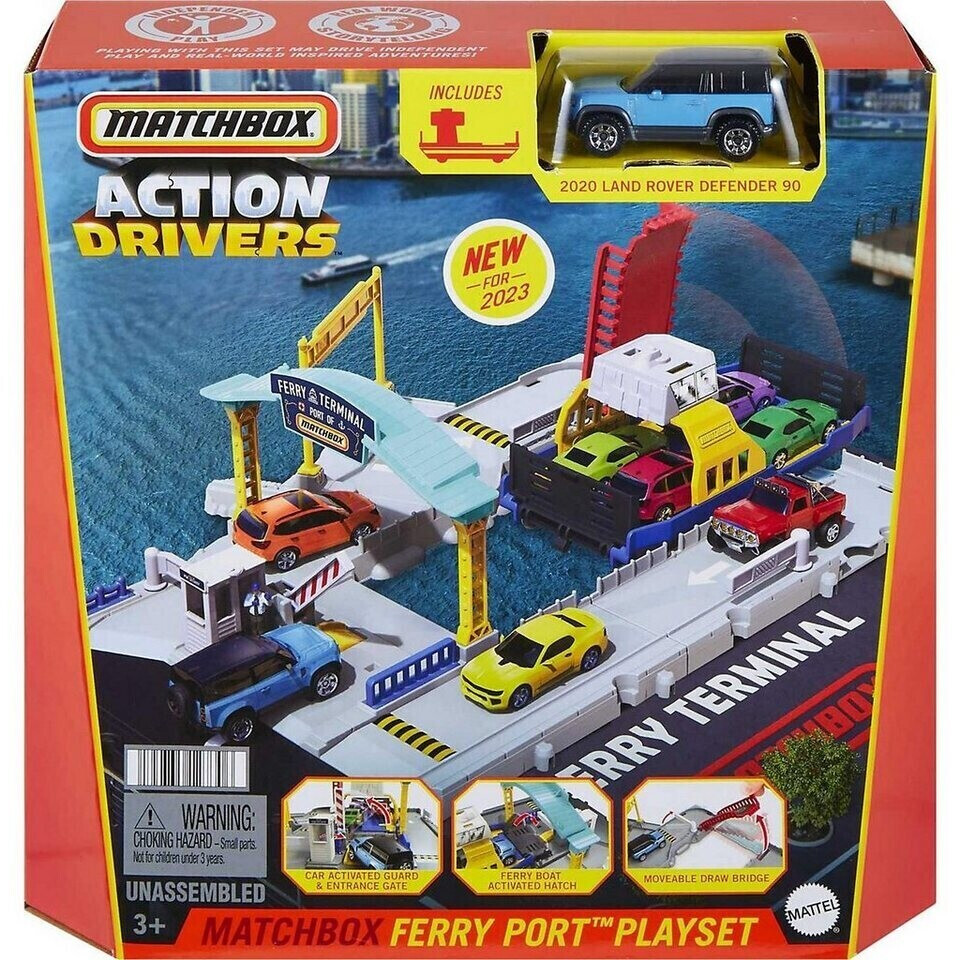 Photos - Toy Car Matchbox Action Drivers Ferry Port Set 