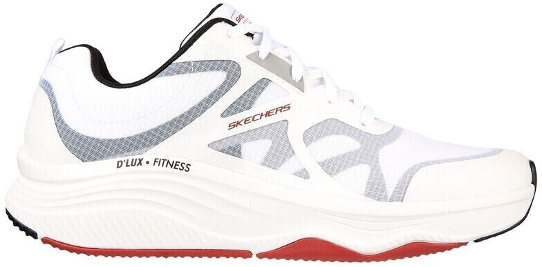 Image of Skechers Relaxed Fit: D'Lux Fitness White/Black/Red