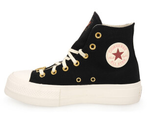 CONVERSE Chuck Taylor All Star Lift Platform Womens High Top Shoes - BRICK