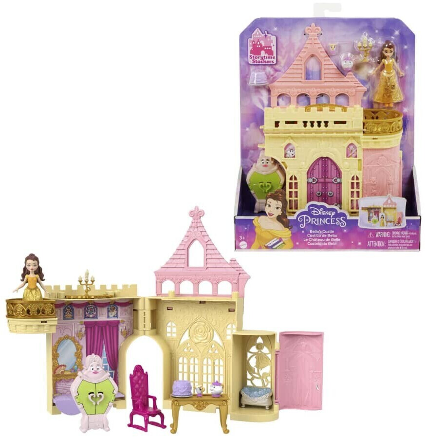 Acheter Princesse Disney Poupée Belle et Charriot de Thé Mattel HLW20 -  Juguetilandia