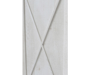 Forte Kashmir Vitrine 48,3 Pinie cm | bei Glastür Weiß ab 127,7 mit 177,7 Dekor, Türen, x Schubladen, Preisvergleich Holzwerkstoff, 436,13 2 1 und € x 3