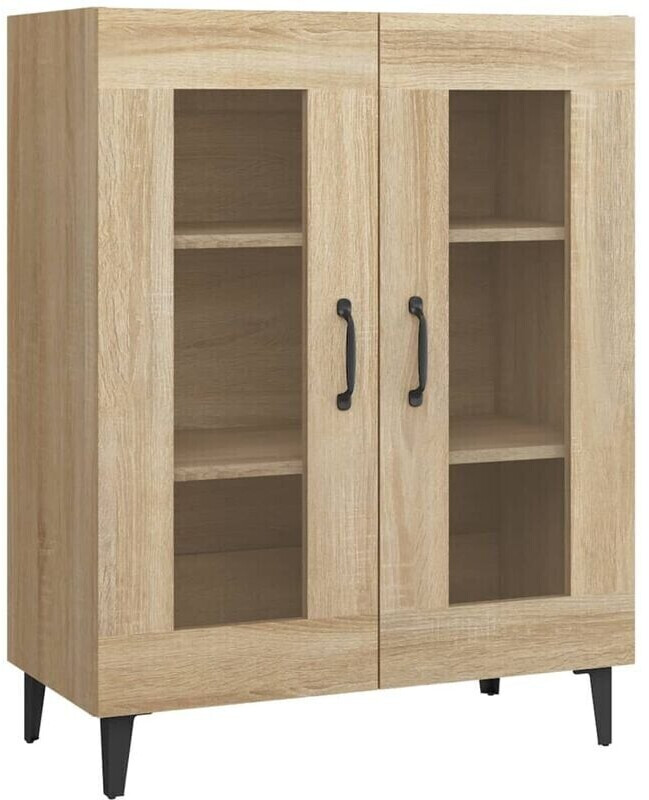 vidaXL Sideboard Sonoma oak 69.5x34x90 cm Engineered wood brown
