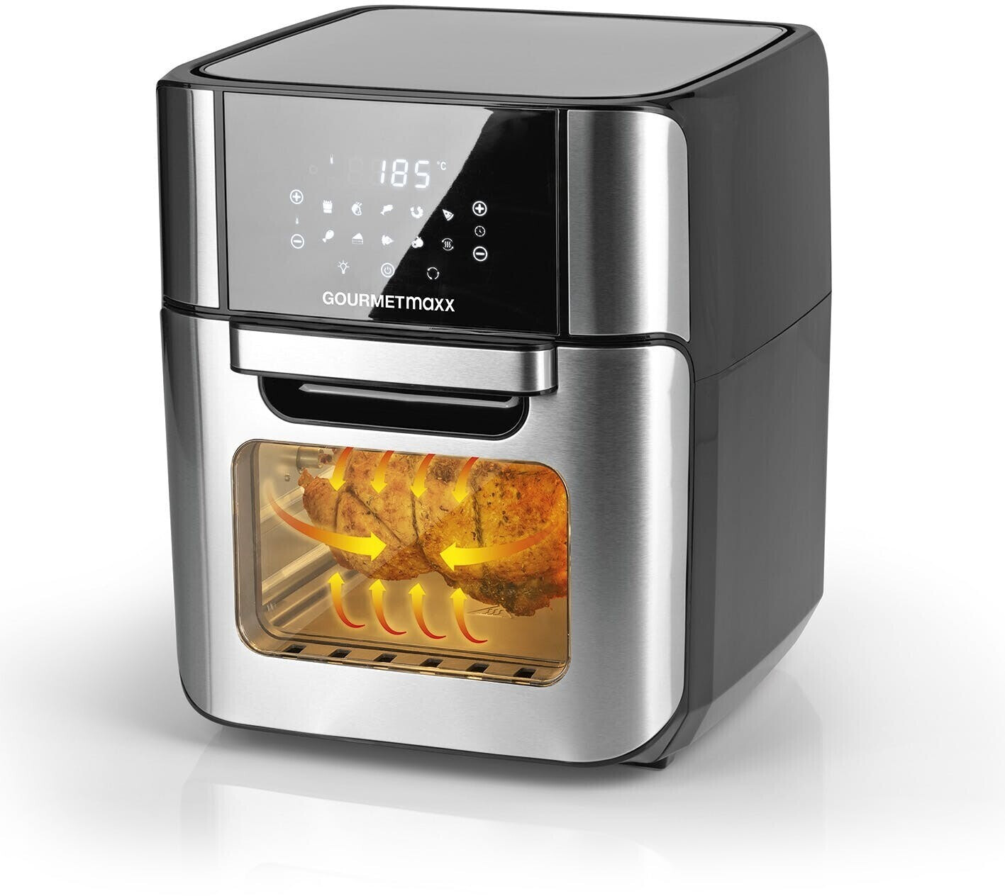 GOURMETmaxx XXL Air Fryer 12 L black