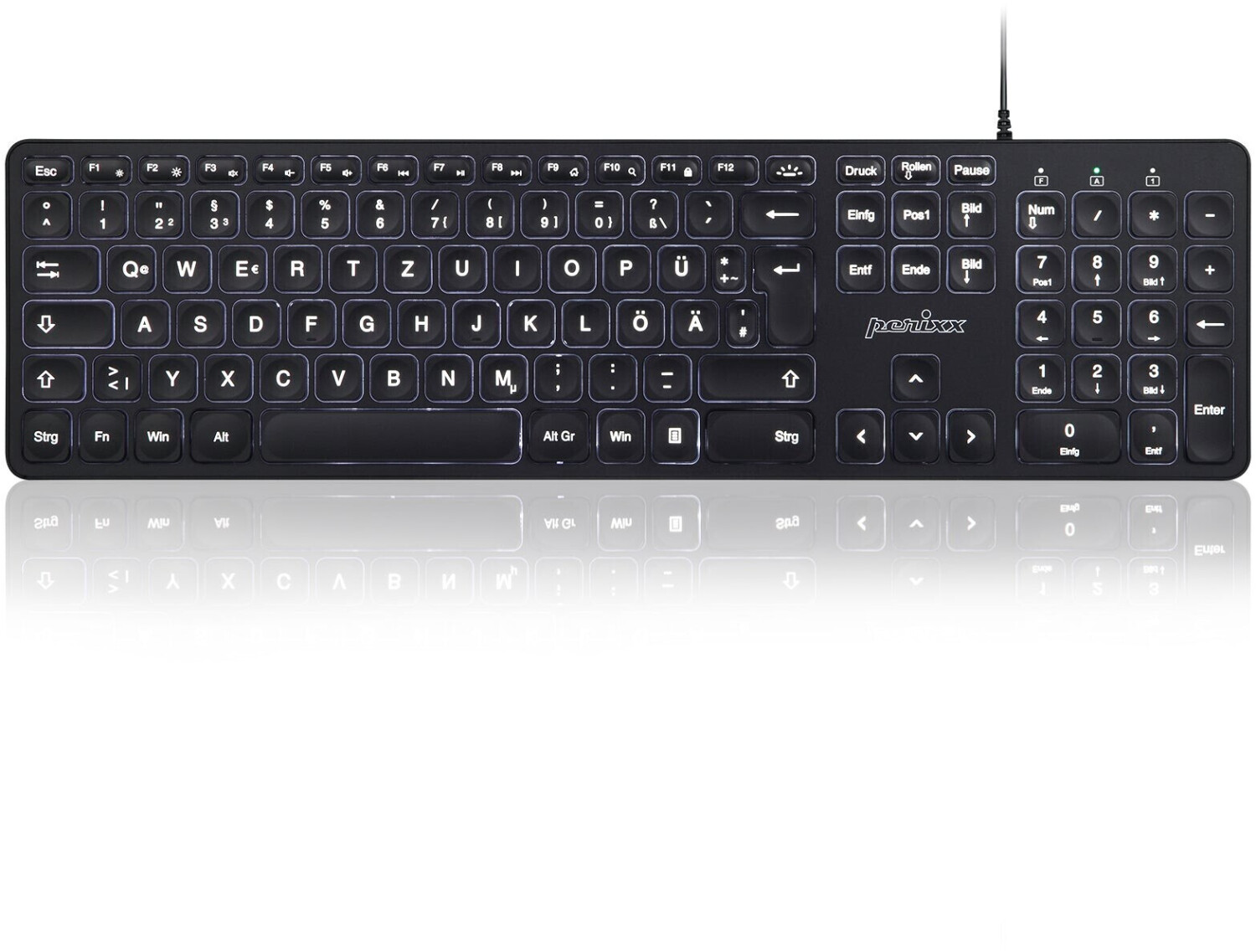 Perixx PERIBOARD-33 DE noir