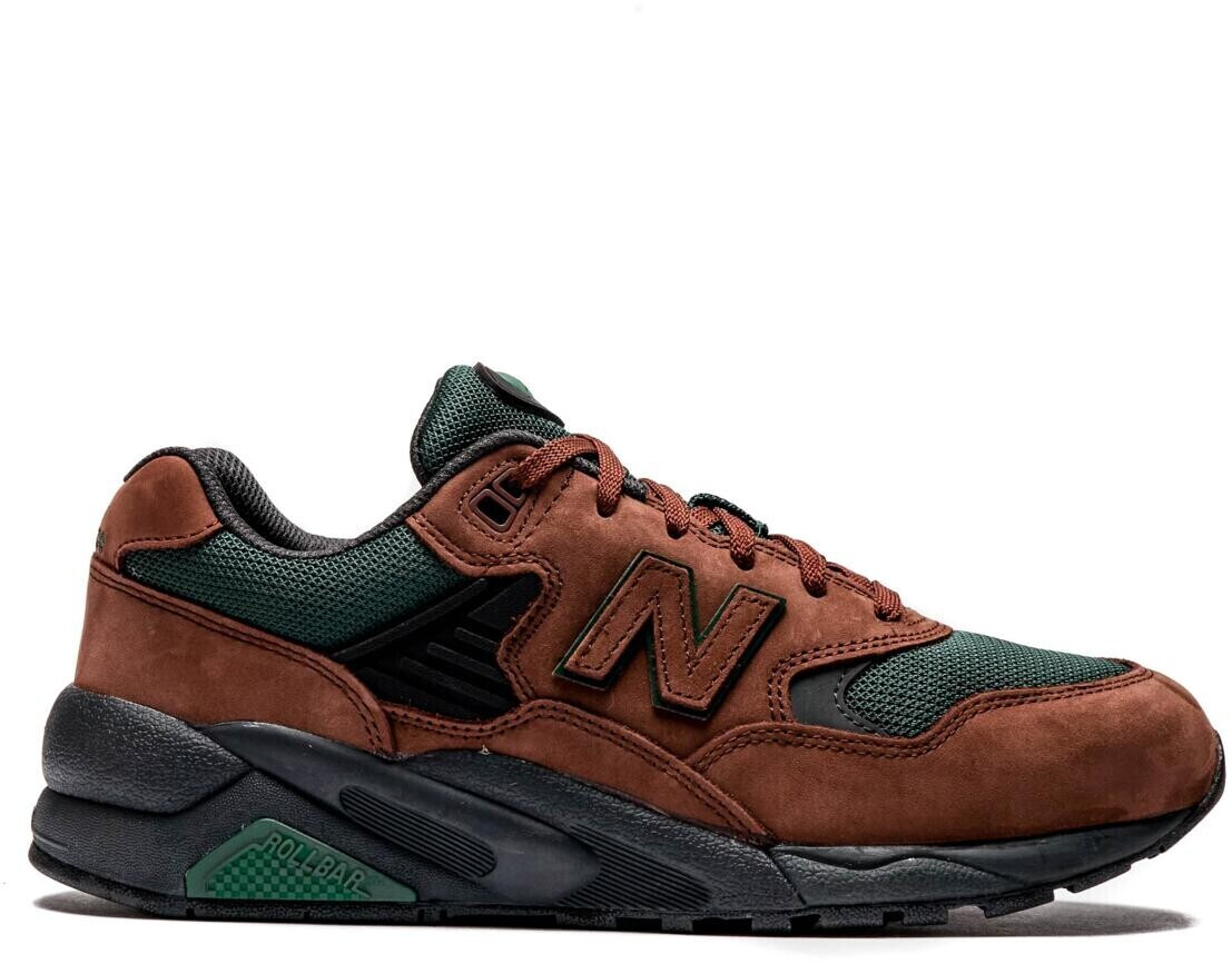 Buy New Balance 580 mahogany nightwatch green blacktop from 71.00