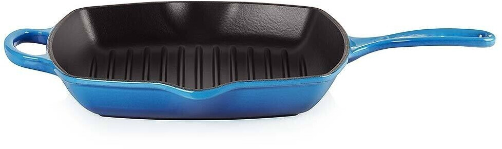 Le Creuset Grill Pan square 26 cm blue
