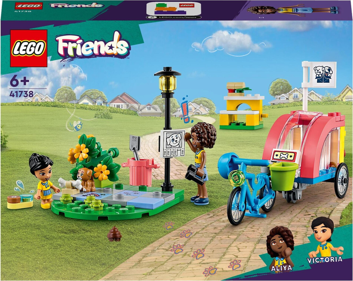 LEGO Friends - Bici di soccorso dei cani (41738) a € 7,99 (oggi)