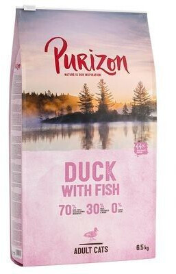 Purizon Adult duck with fish dry cat food 6.5kg