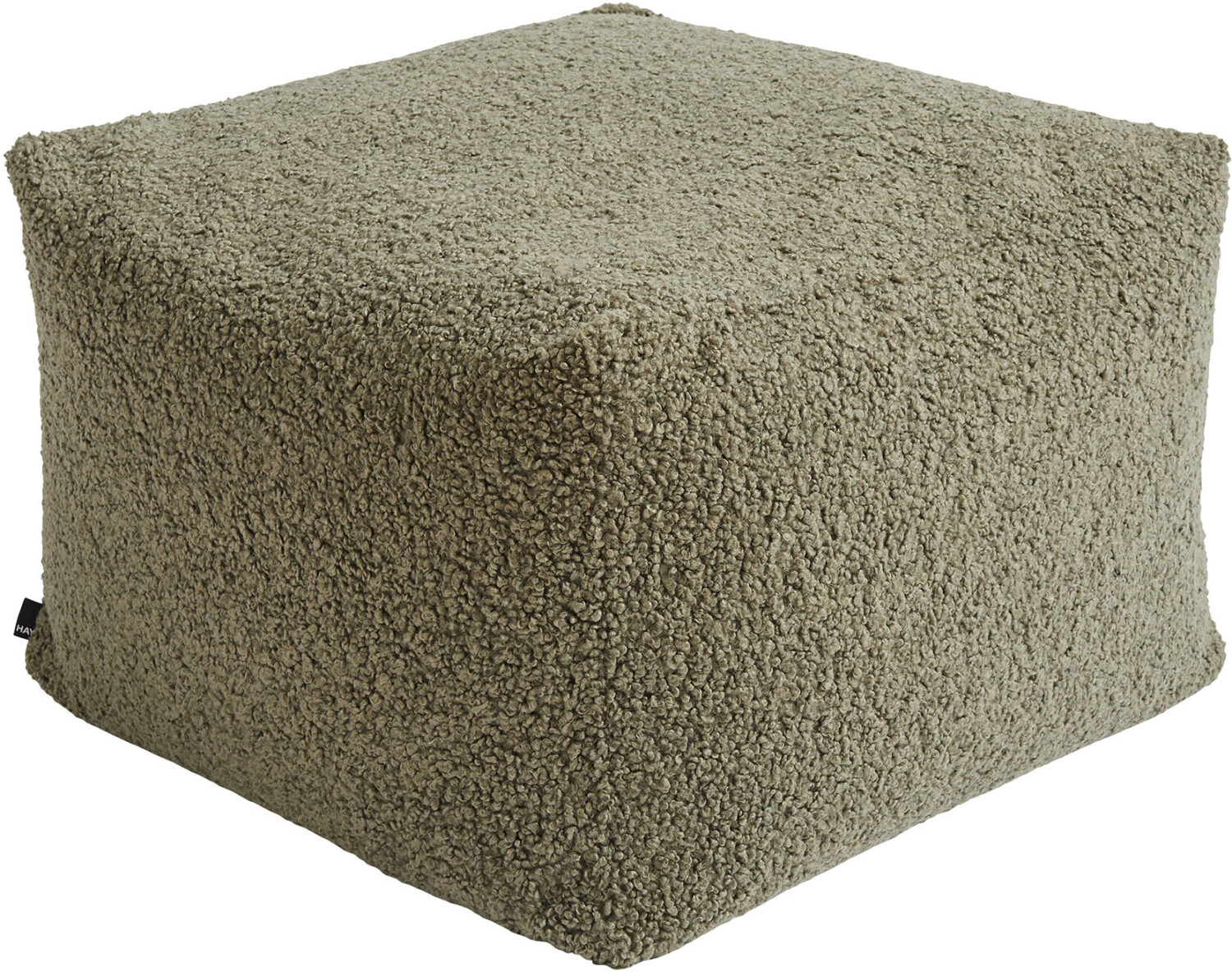 HAY Snug Pouf 59x40x59 cm (AB663) olive green