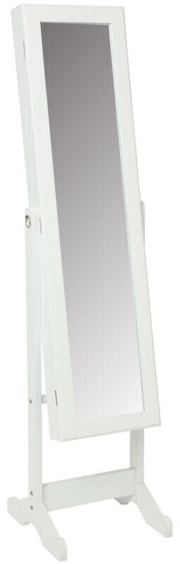 Atmosphera Jewelry cabinet glass 37 -2x145 cm Atmosphera white
