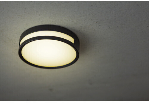 Lutec LED Wandleuchte Rola in Schwarz-matt 13W 800lm IP54 ab 28,84 € |  Preisvergleich bei