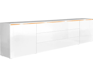 Borchardt-Möbel Lowboard Sideboards ab weiß | (weiß 254,99 € bei hochglanz) Preisvergleich (104603-0)