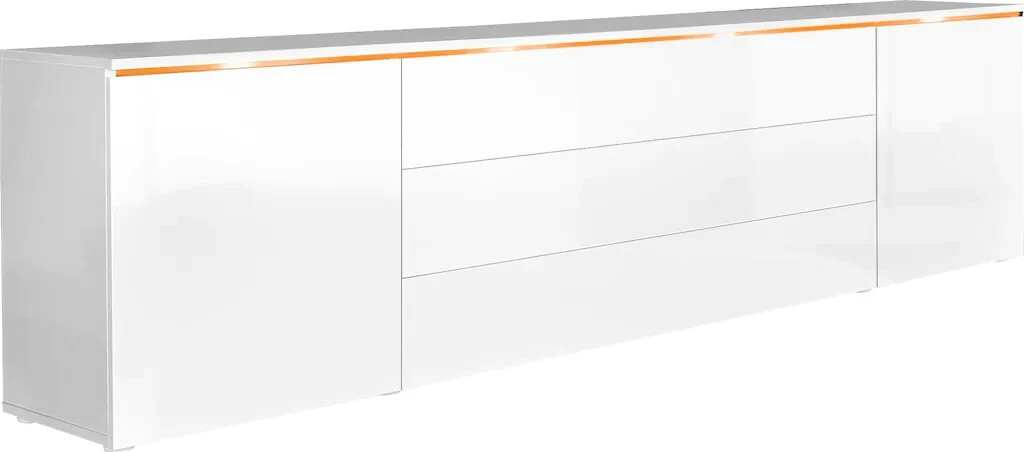 Borchardt-Möbel Lowboard Sideboards weiß (weiß hochglanz) (104603-0) ab  254,99 € | Preisvergleich bei | Lowboards