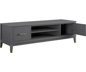 Westerleigh tv stand grey top