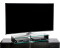 Jahnke TV-Board Z- DA 90 Sideboards Gr. B/H/T: 90 cm x 14,6 cm x 38 cm, schwarz (klarglas, schwarz, schwarz) (14059108-0)
