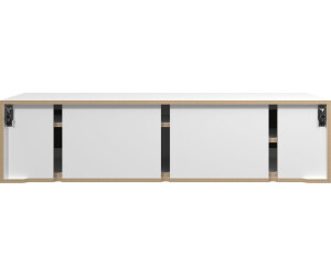 Müller SMALL LIVING TV-Board VERTIKO HIFI Sideboards Gr. B/H/T: 148 cm x 37  cm x 45 cm, weiß (weiß birke) (50063759-0) ab 1.138,15 € | Preisvergleich  bei
