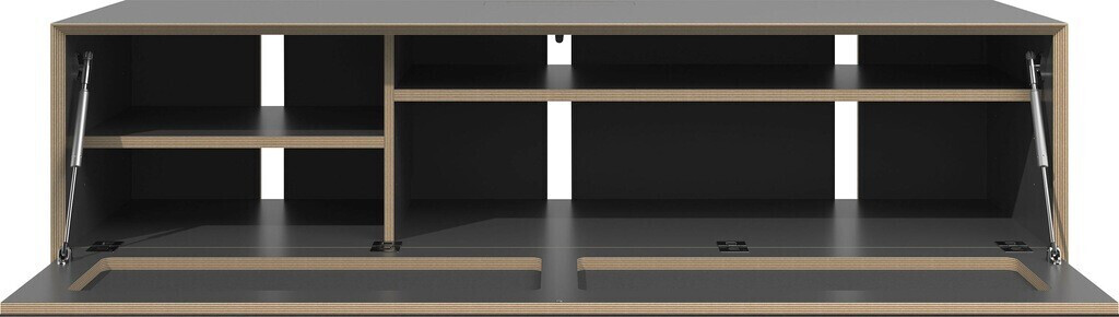 Müller SMALL LIVING TV-Board VERTIKO HIFI Sideboards Gr. B/H/T: 148 cm x 37  cm x 45 cm, schwarz-weiß t (63631466-0) ab 1.138,15 € | Preisvergleich bei