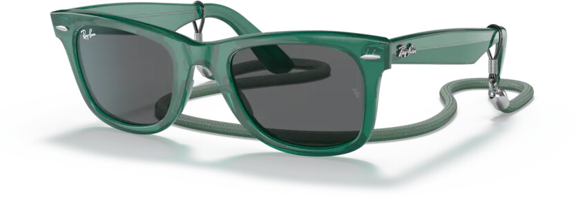 Green ray bans wayfarer top