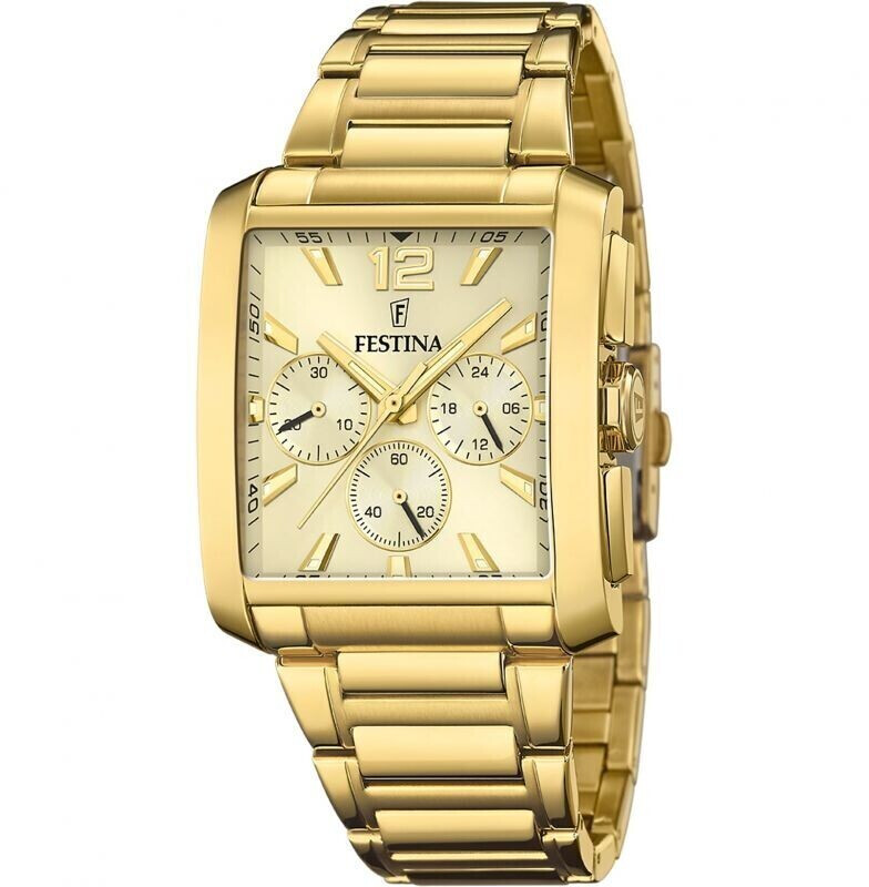Festina on sale gold chronograph