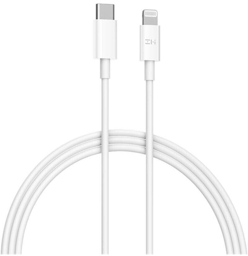 Photos - Cable (video, audio, USB) Xiaomi Mi Type-C to Lightning Cable 1m White 