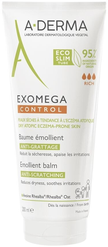 Soldes D t 2026 A Derma Exomega Control Balm Moisturising 200ml 