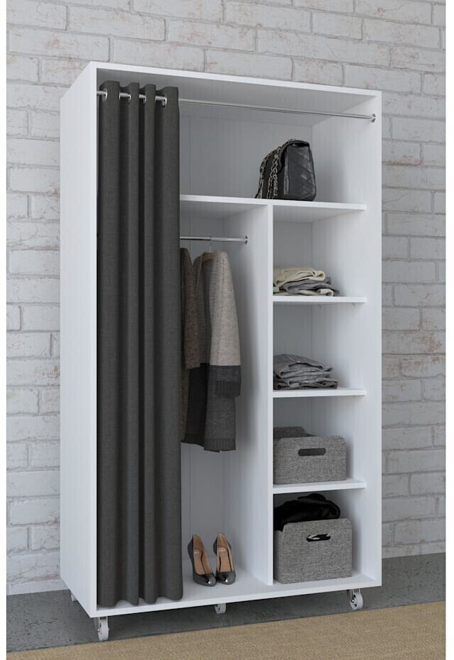 VCM Open walk-in closet Regal Ostila VCM White (1012269732)