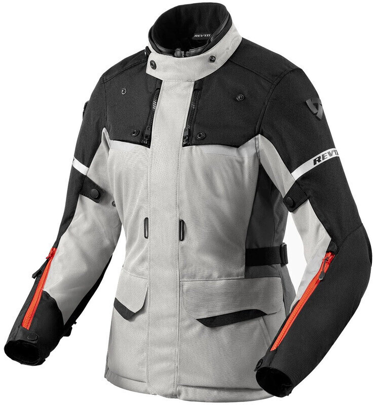 REV'IT! Blouson Outback 4 H2O Lady argenté/noir
