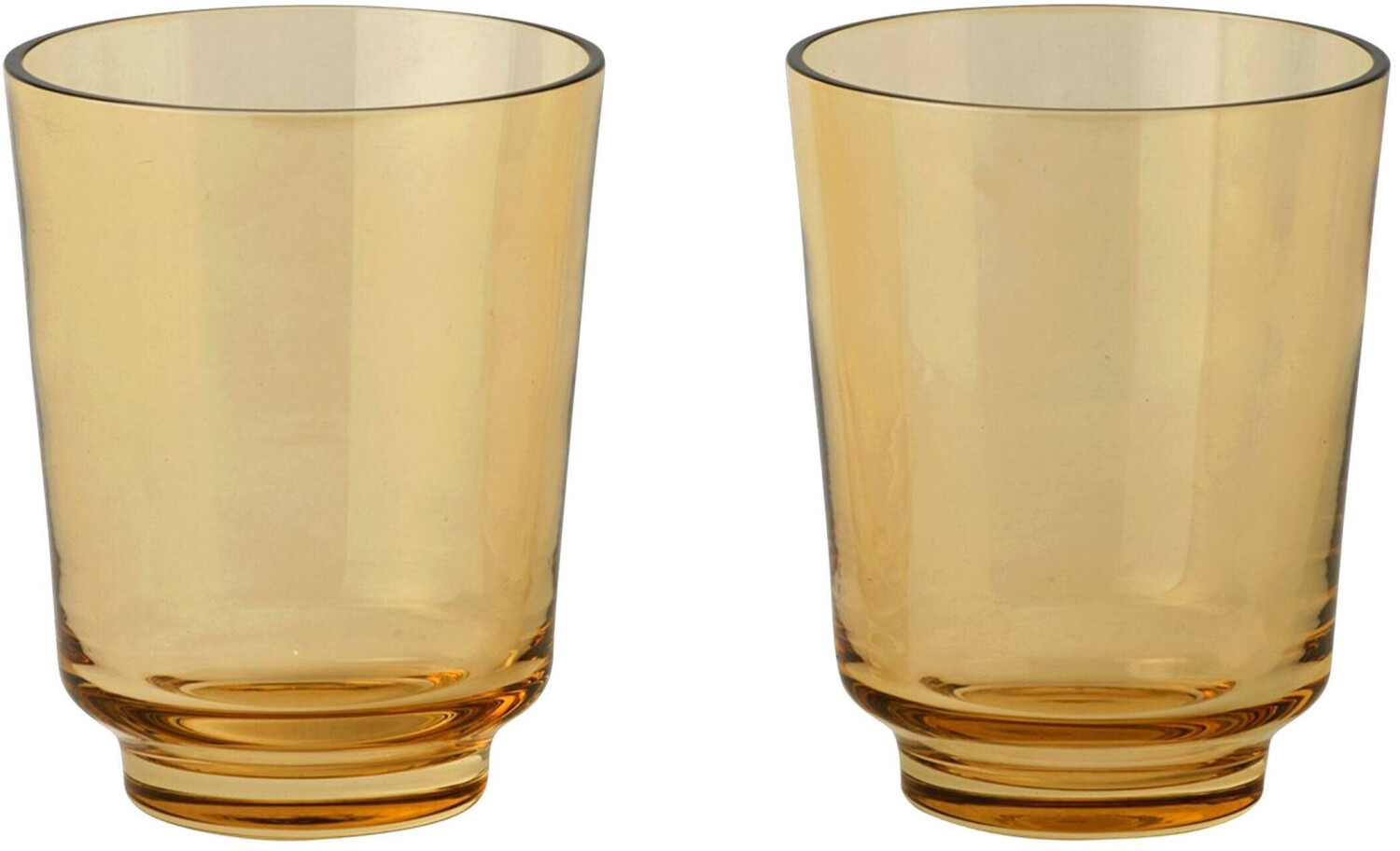 Muuto Raise drinking glass 30 Cl, burnt orange (set of 2)