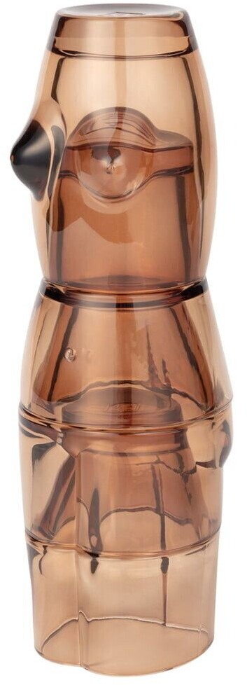 doiy Body drinking glass set (4 pieces), brown