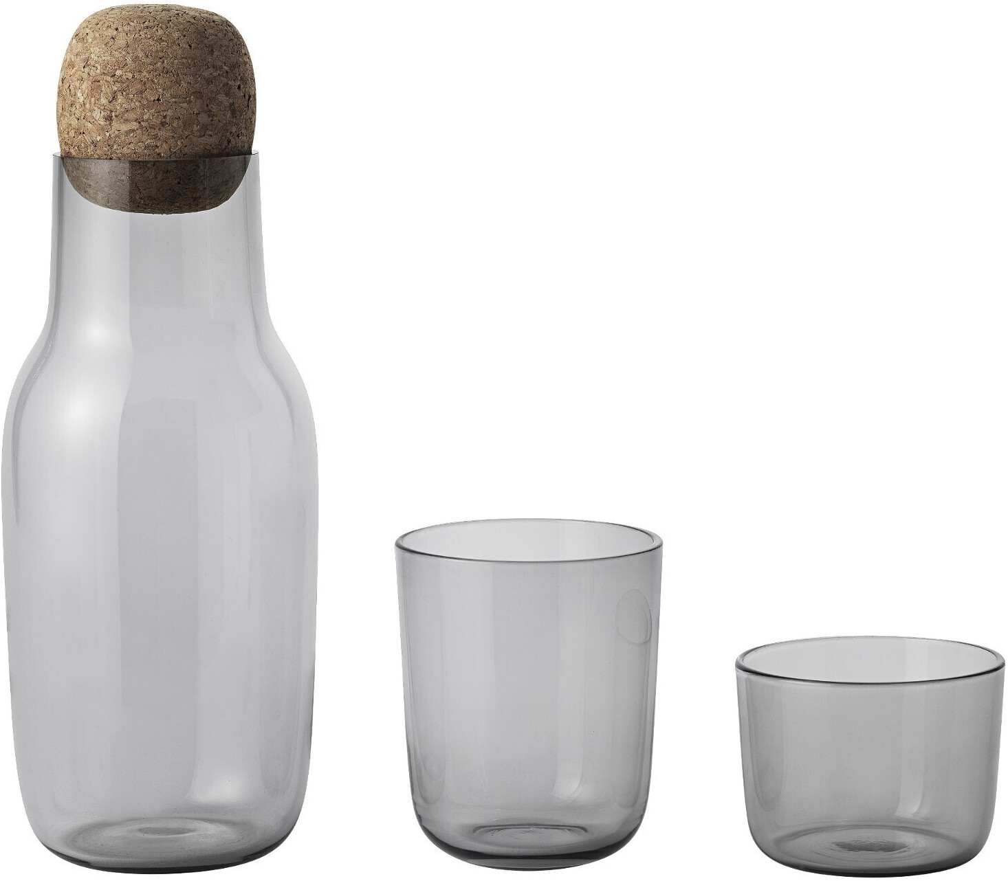 Muuto Corky Tumbler (Set of 4), Tall, Grey