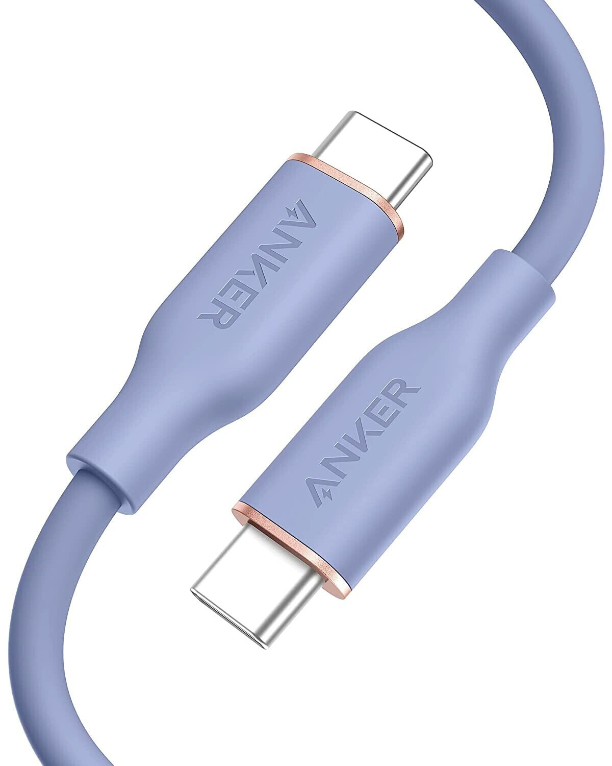 Photos - Cable (video, audio, USB) ANKER Tech  643 USB-C to USB-C Cable 0,9m Lavender Grey 