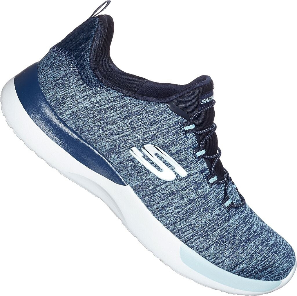 Ladies navy new arrivals skechers trainers