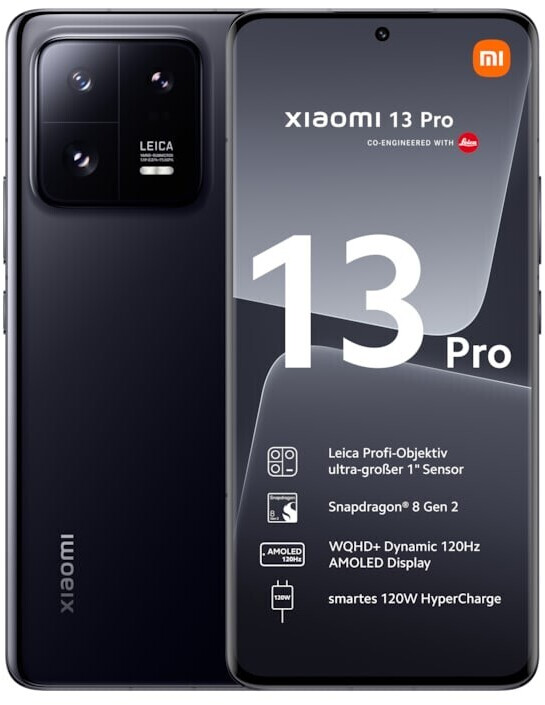 Xiaomi 13 Pro 256 Go noir