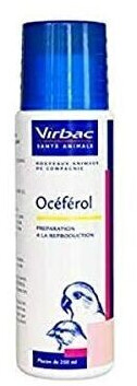 Virbac Océférol Vitamine E pour oiseaux 250 ml