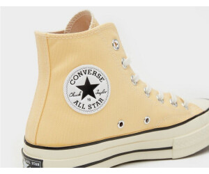 Black and online yellow converse