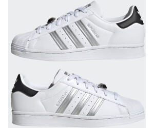 Adidas superstar schwarz silber hotsell
