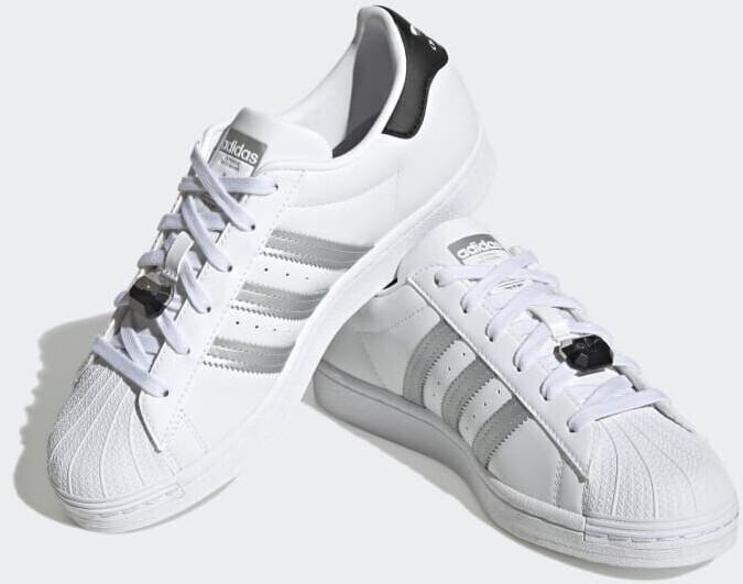 Adidas superstar weiß metallic silber discount