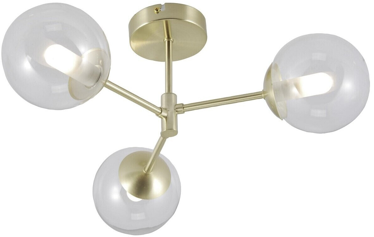 Brilliant Luminaire no. 99306-16 Ceiling light Gitse 3 flames st