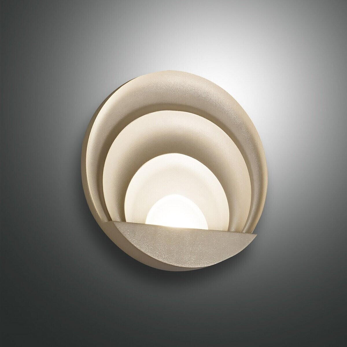 Fabas Luce 3523-21-225 Wall light Sunrise Gold dimmable