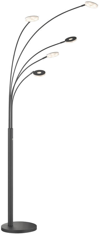 Fischer & Honsel 40402 LED Stehleuchte Dent 5-flammig sandschwarz tun ab  397,48 € | Preisvergleich bei