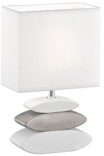 Fischer & Honsel 50424 Table lamp Liner Silver White E14 29cm